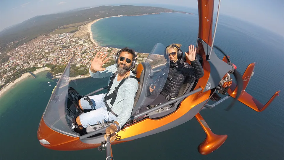 ПРОМО BF Полет с жирокоптер MTO-Sport