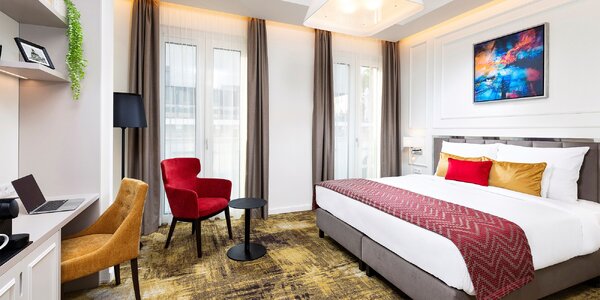 4* hotel v centru Budapešti se snídaní a saunou: 2 os.