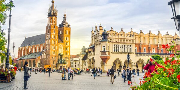 3denní zájezd do Krakova vlakem, památky i průvodce