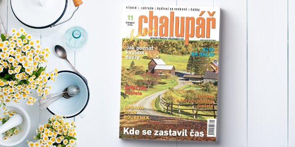 Roční předplatné časopisu Chatař chalupář i el. archiv