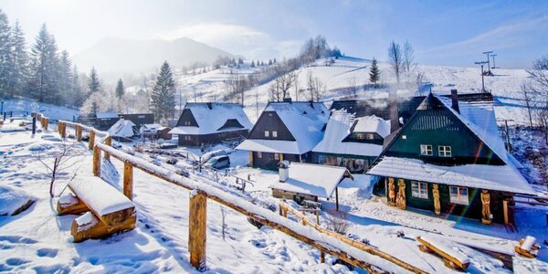 Malá Fatra: pobyt v tradiční dřevěnici s wellness