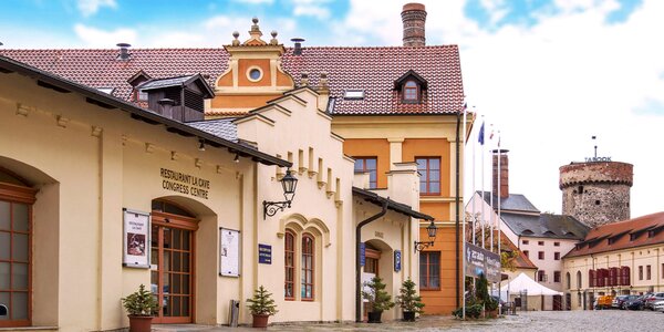 4* pobyt v centru Tábora s jídlem, wellness i koupelí