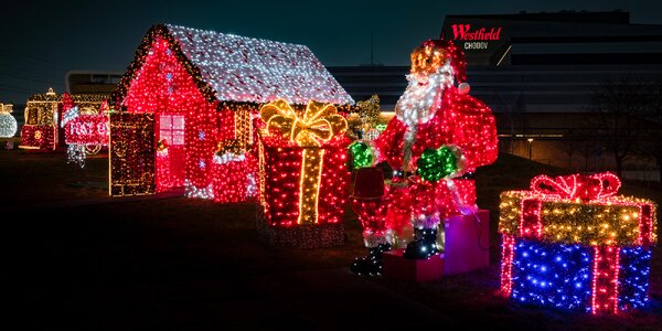 Winter Village: vstup do světa světelných instalací