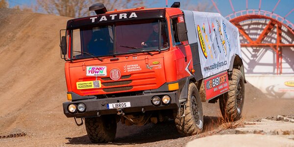 15–60min. jízda s dakarským speciálem Tatra 815 4×4