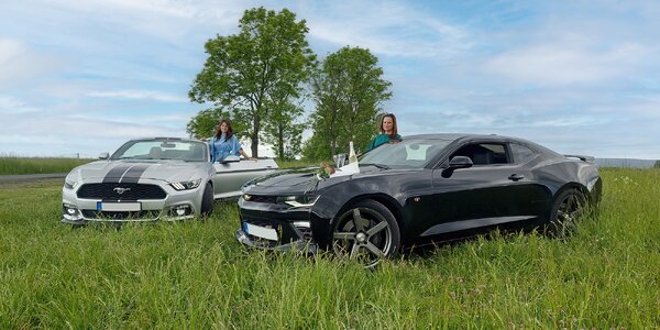 Mustang Cabriolet či Chevrolet Camaro až na 24 hod.