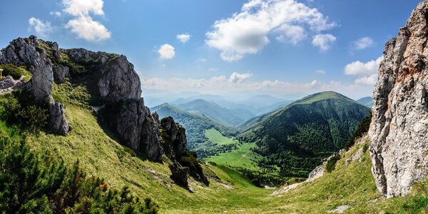 Jánošíkove diery: soutěsky, kaňony, vodopády