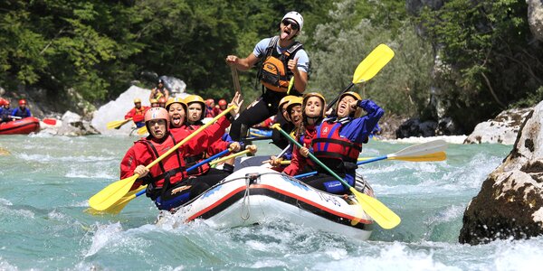 2denní rafting a canyoning ve Slovinsku na řece Soča