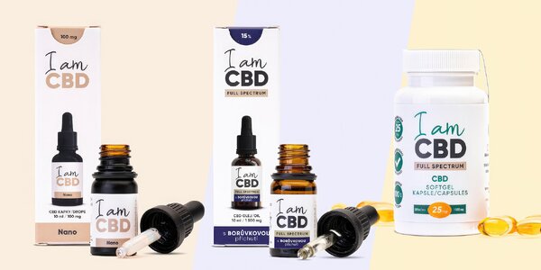 CBD produkty od české značky: oleje, kapky i kapsle