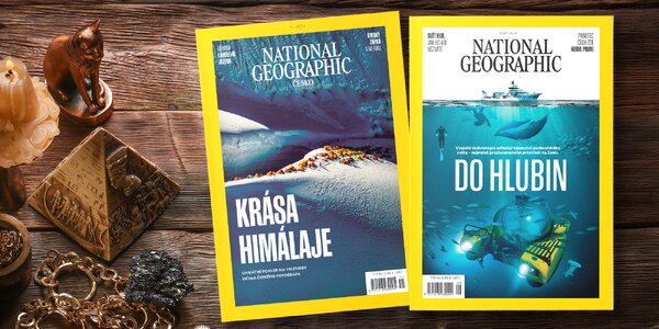 Roční předplatné časopisu National Geographic