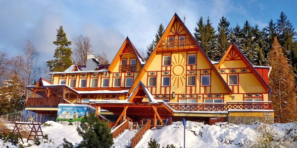 Horský hotel pod Lysou horou se snídaní i wellness