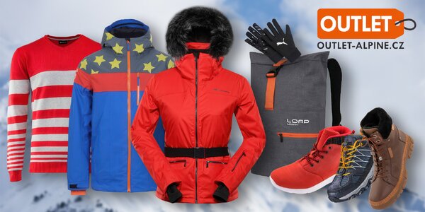 Dárkové poukazy do e‑shopu Outlet-alpine.cz: 500–2000 Kč