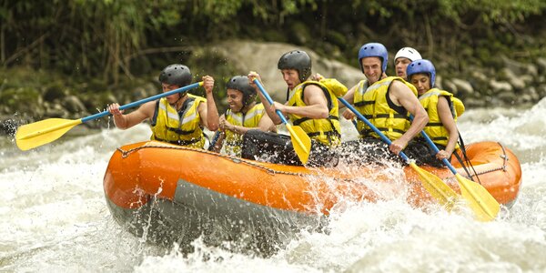 Víkendový rafting na řece Salze s možností dopravy