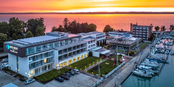 Dovolená u Balatonu s polopenzí a wellness