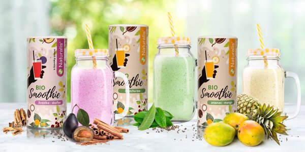 Osvěžte se zdravým nápojem: bio smoothies