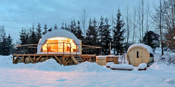 Krásný glamping v Krkonoších s privátním wellness