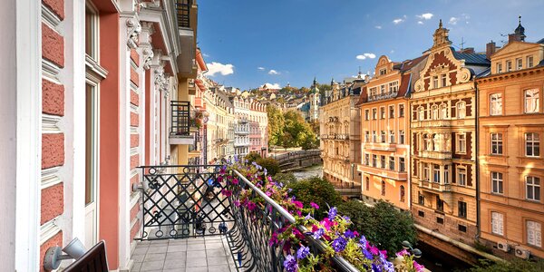 Elegantní hotel v srdci Karlových Varů s wellness