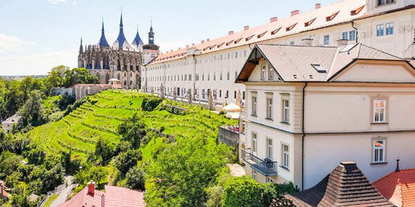 Vila v srdci Kutné Hory: strava i vstupenky v ceně