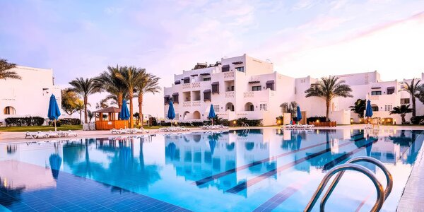 Letecky do Egypta: 4* hotel, all inclusive i bazény