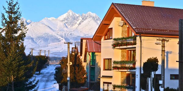 Pobyt na úpatí Tater: polopenze i možnost wellness