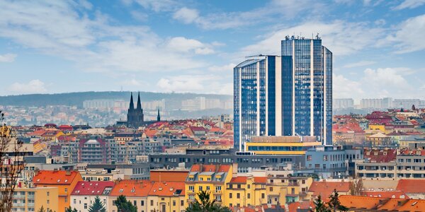 5* hotel v Praze s výhledem: snídaně, parking i fitness