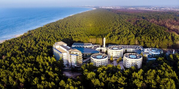 Luxusní wellness pobyt u Baltu: hotel 2 min. od pláže