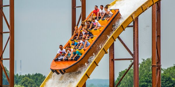 Vstup do Energylandie: největší zábavní park v Polsku