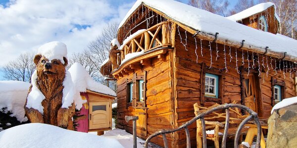 Chaloupky v Pekle Čertovina s polopenzí i wellness