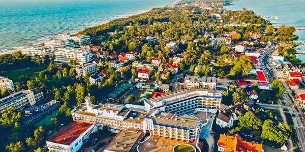 4* rodinný hotel na Baltu s termálními lázněmi