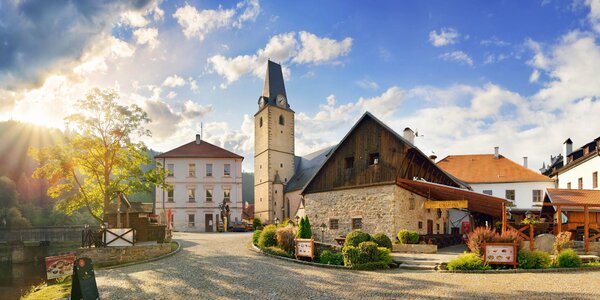 Rožmberk s jídlem, wellness i prohlídkou pivovaru