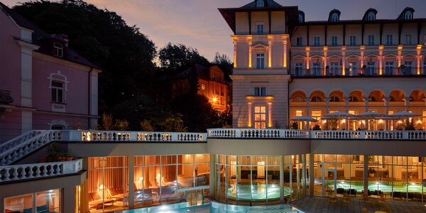 5* pobyt v Mariánských Lázních s jídlem a wellness