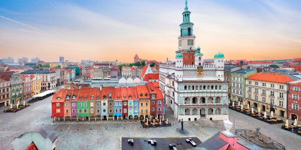 Poznaň: snídaně či polopenze i neomezený wellness