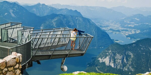 Výlet na Dachstein: jeskyně i vyhlídka Pět prstů