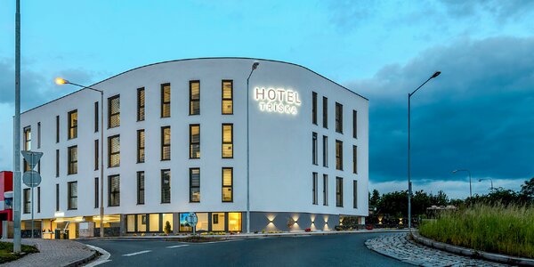 Moderní hotel ve Staré Boleslavi i včetně snídaní