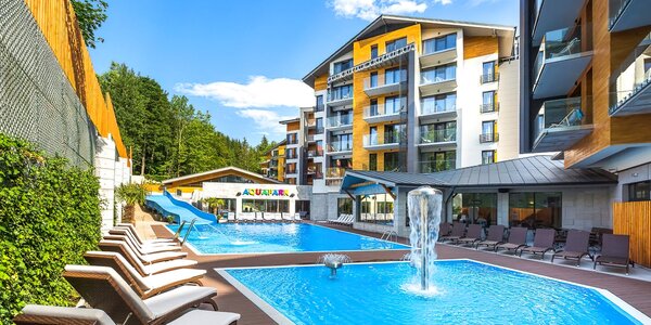 4* resort v polských Krkonoších: aquapark i wellness