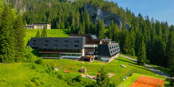 Hotel s výhledem na Chopok, polopenze i wellness