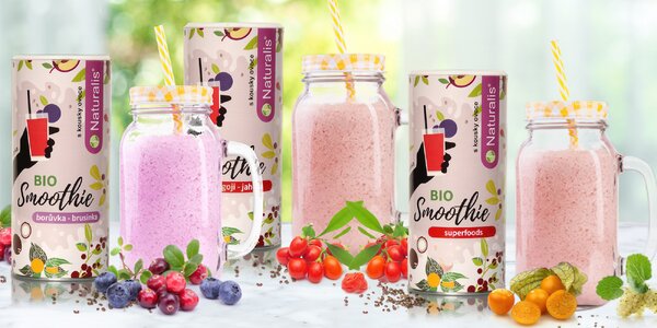 Osvěžte se zdravým nápojem: bio smoothies