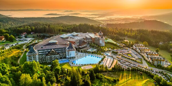 Hotel v Karpaczi s obřím aquaparkem a jídlem