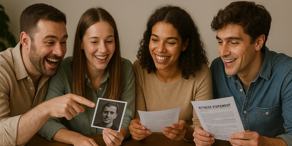 Tištěné detektivní hry: vč. realistických důkazů a fotek