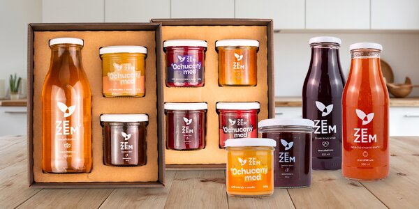 Poctivé české ovocné džemy, medy a sirupy ZEZEM