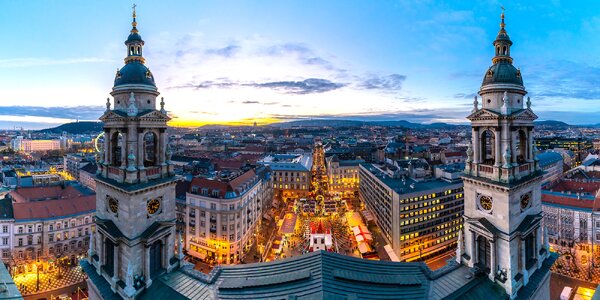 Advent v Maďarsku na 3 noci: lázně a sauna, jídlo i doprava