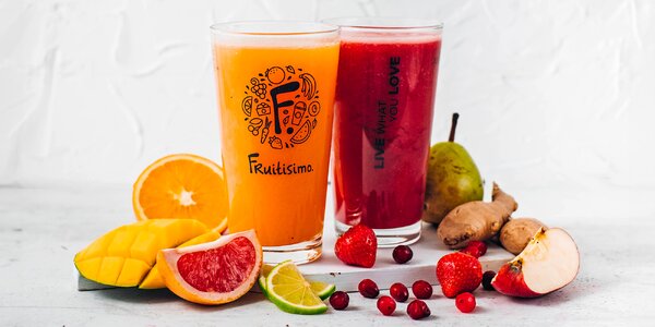 2× drink Fruitisimo: Céčko nebo Maracujáda, 0,3–0,5 l