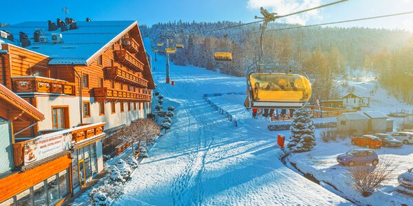 Polské Beskydy: hotelu na svahu, wellness i jídlo