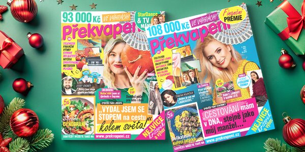 Předplatné časopisu Překvapení: tisk i elektronická verze