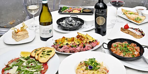 Tříchodové menu pro dva v iglú u Slovanského domu