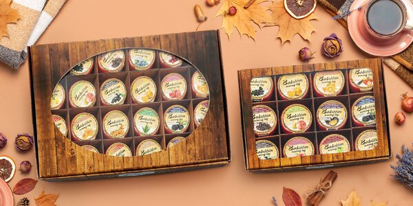 Pečené ovocné čaje: 6 až 24 voňavých skleniček