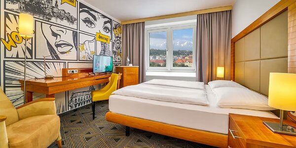 Pobyt nedaleko centra Prahy: snídaně i karta výhod