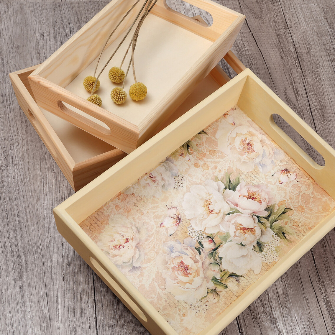 20% på träprodukter