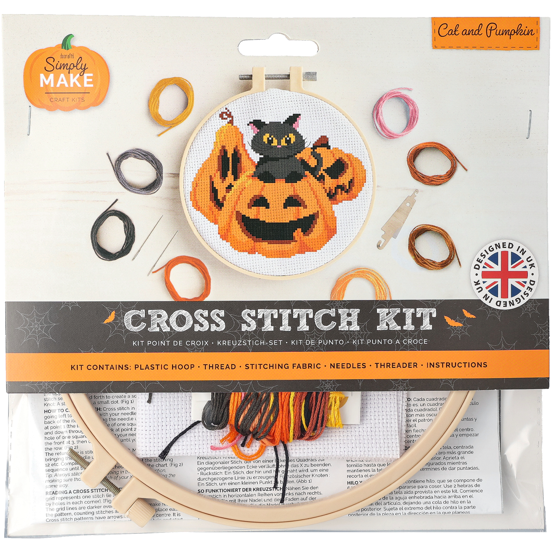 Korsstygnskit Pumpor & Katt