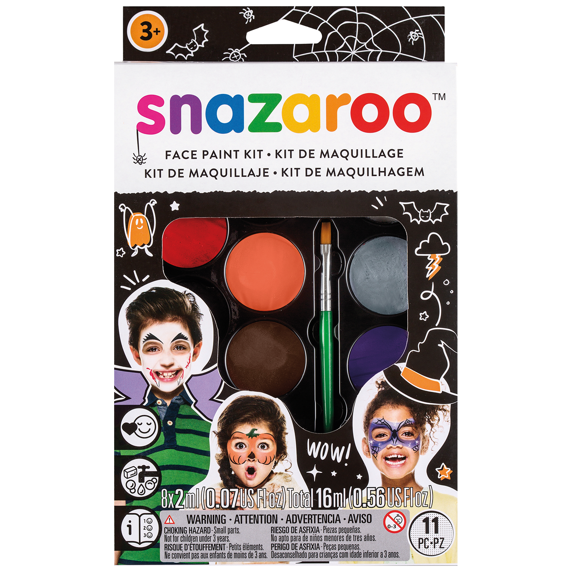 Ansiktsfärg Halloween