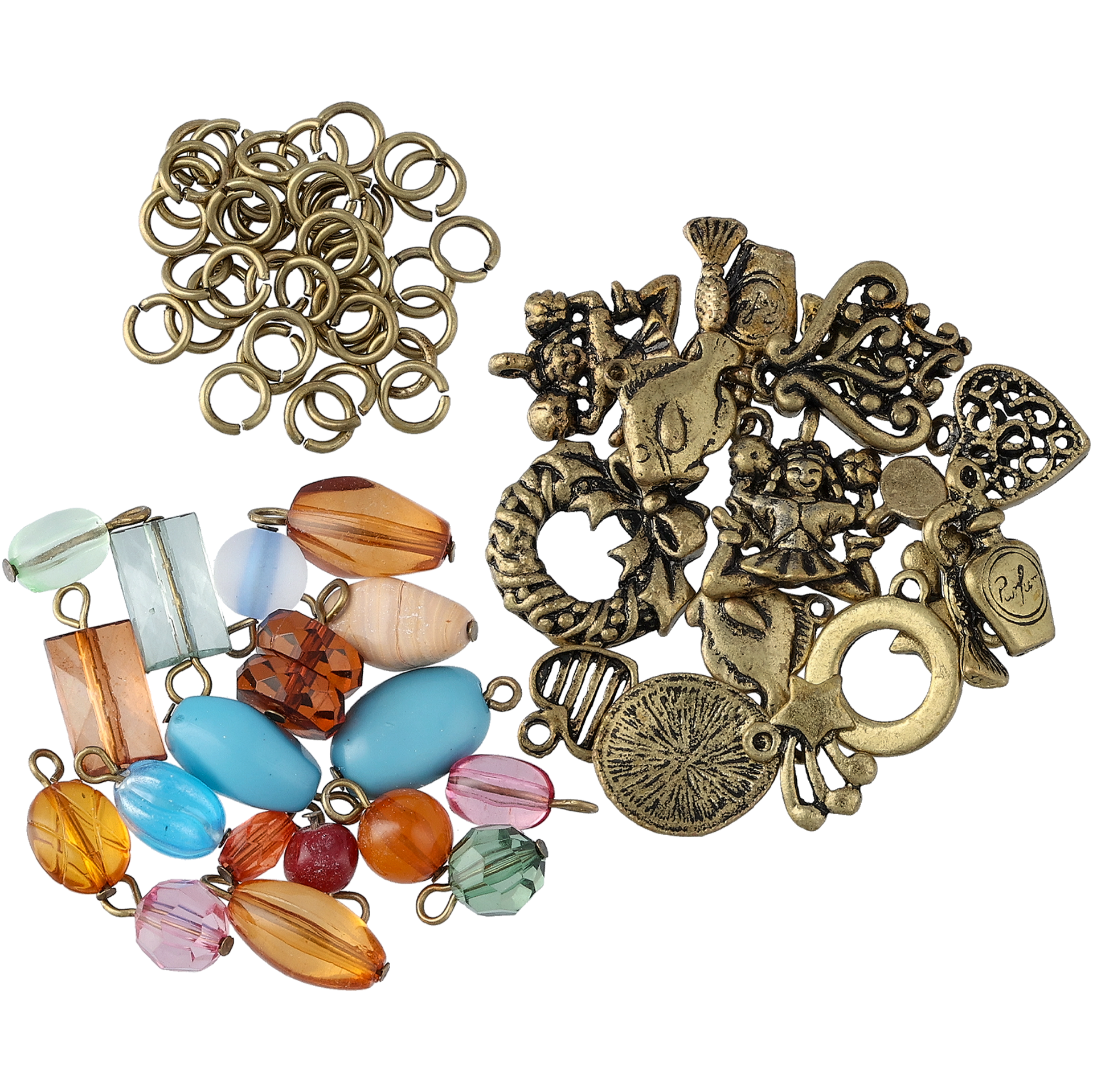 Smyckesset Antik mässing